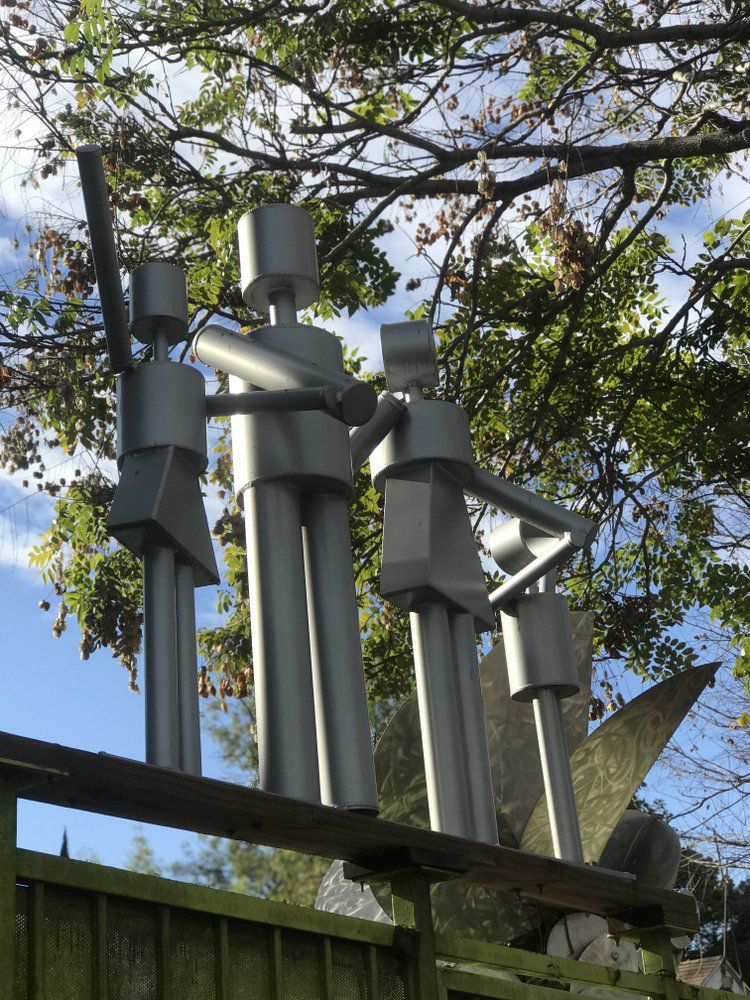 Peter Shire studio sculpture in Echo Park